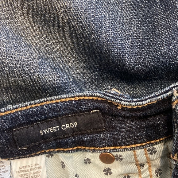 Lucky Brand Sweet Crop Jean Size 6/28 - Picture 6 of 6